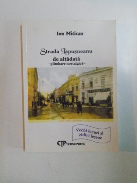 STRADA LAPUSNEANU DE ALTADATA , PLIMBARE NOSTALGICA de ION MITICAN , 2001