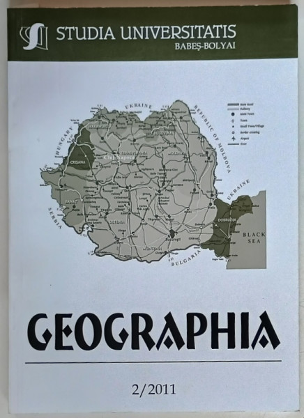 STUDIA , UNIVERSITATIS BABES - BOLYAI , GEOGRAPHIA , NUMBER 2 , 2011