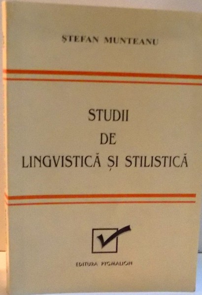 STUDII DE LINGVISTICA SI STILISTICA , 1998