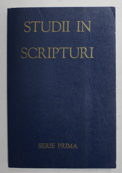 STUDII IN SCRIPTURI - PLANUL DIVIN AL VARSTELOR , VOLUMUL I , ANII '90