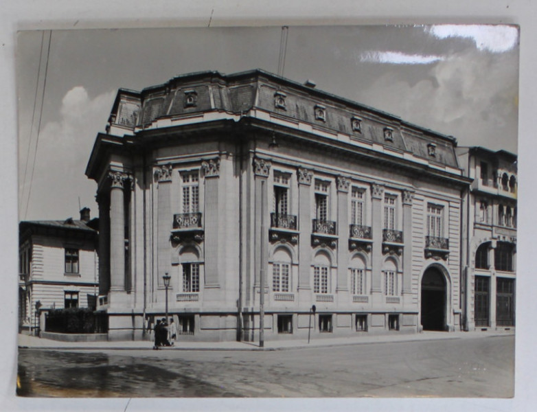 STUDIO W. WEISS , BUCURESTI , CLADIRE CU DOUA NIVELURI SI MANSARDA (BULEVARDUL DACIA ? )   , FOTOGRAFIE INTERBELICA