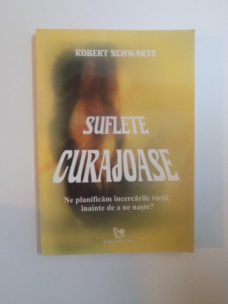 SUFLETE CURAJOASE , NE PLANIFICAM INCERCARILE VIETII , INAINTE DE A NE NASTE de ROBERT SCHWARTZ