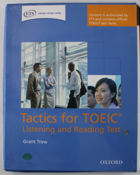 TACTICS FOR TOEIC , LISTENING AND READING TEST , SET DE 4 MANUALE SI 4 CD - URI , 2011