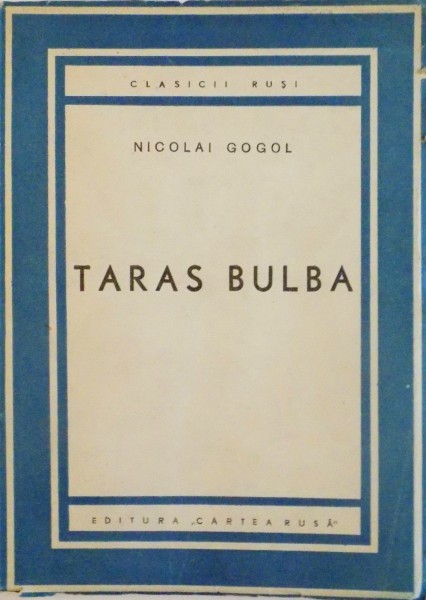 TARAS BULBA de NICOLAI GOGOL, 1946