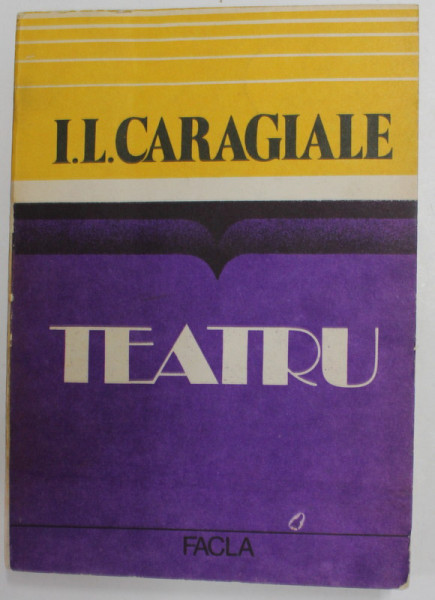 TEATRU de I.L. CARAGIALE , 1984