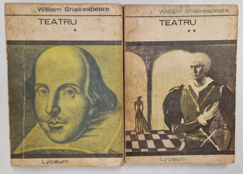 TEATRU , VOL. I - II de WILLIAM SHAKESPEARE , 1971