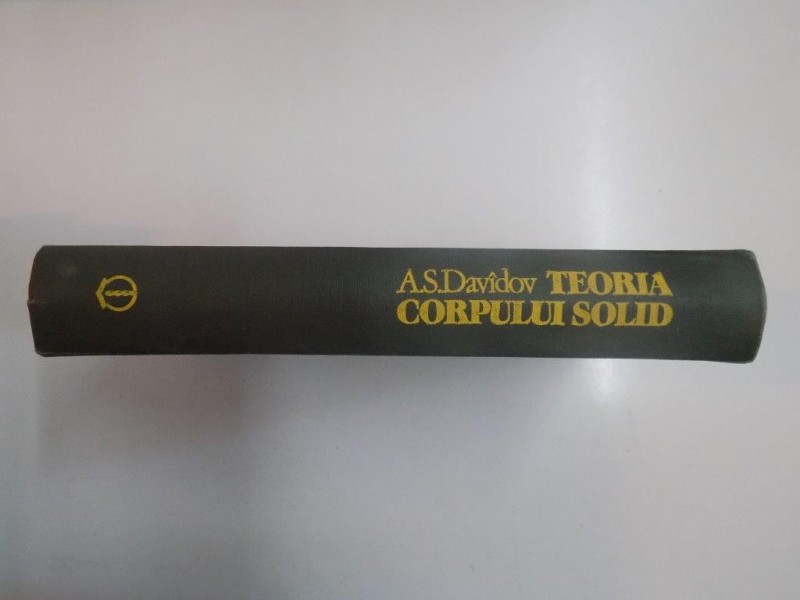 TEORIA CORPULUI SOLID de A.S. DAVIDOV 1982