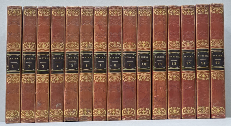 Théatre Complet de M. Eugène Scribe, 15 volume - Paris, 1834 -1835