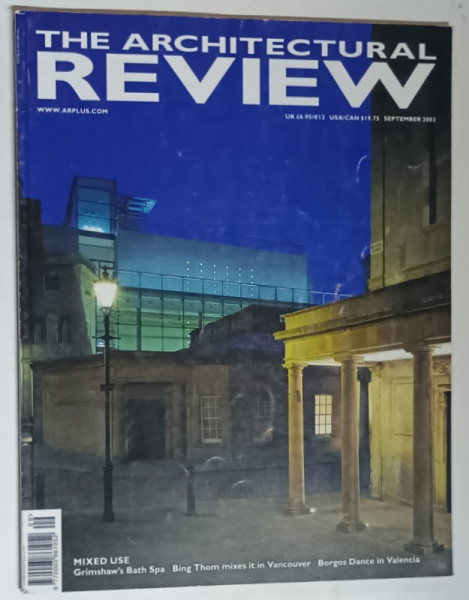 THE ARCHITECTURAL REVIEW , NUMBER 1279 , SEPTEMBER , 2003