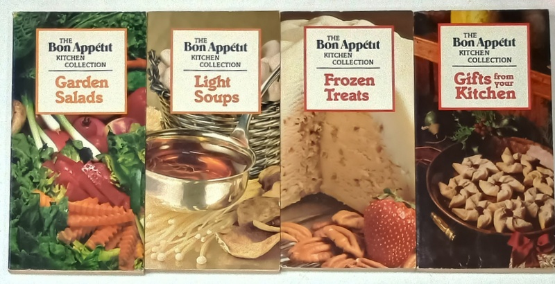 THE BON APPETIT , KITCHEN COLLECTION , SET DE 4 CARTI , 1983