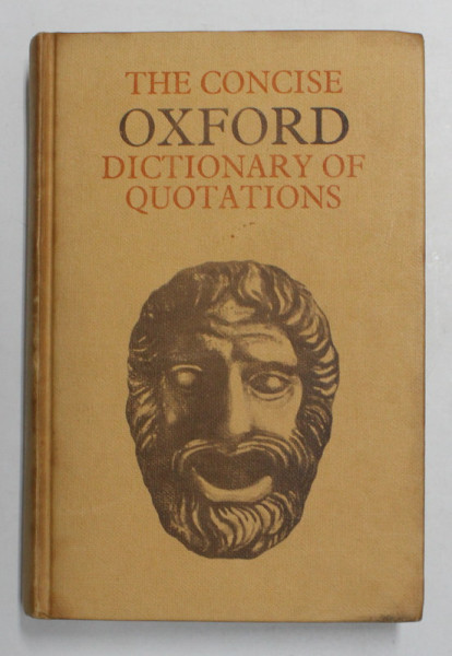 THE  CONCISE OXFORD DICTIONARY OF QUOTATIONS , 1966