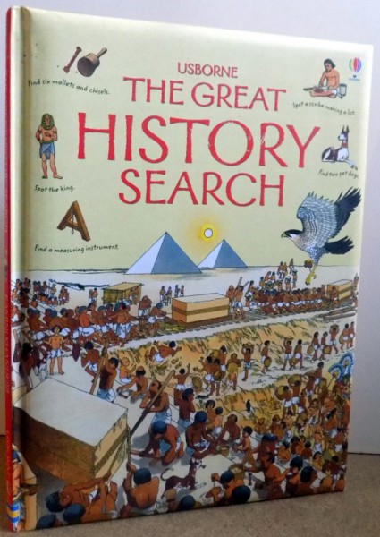 THE GREAT HISTORY SEARCH by KAMINI KHANDURI , illustrated by DAVID HANCOCK , 2009