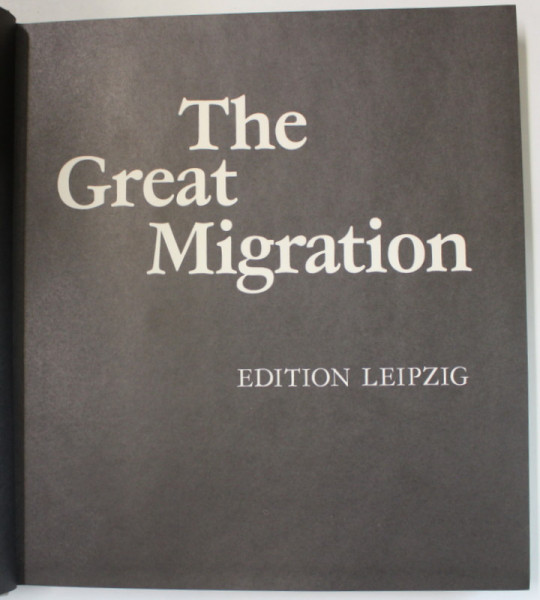 THE GREAT MIGRATION by HANS - JOACHIM DIESNER , 1978