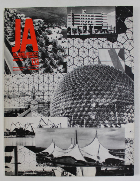 THE JAPAN ARHITECT , INTERNATIONAL EDITION OF SHINKENCHIKU , NR. 133  ,  AUGUST  , 1967