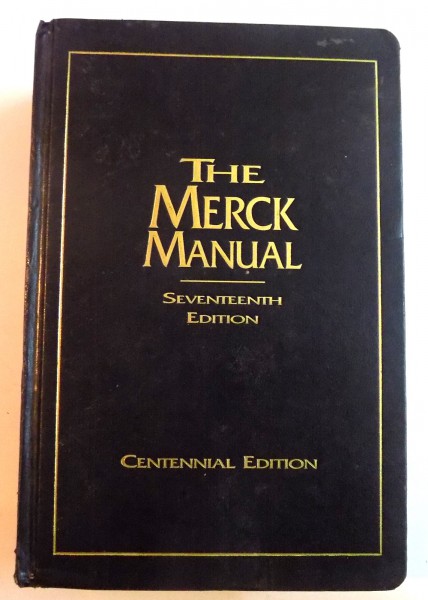 THE MERCK MANUAL , SEVENTEETH EDITION , 1999