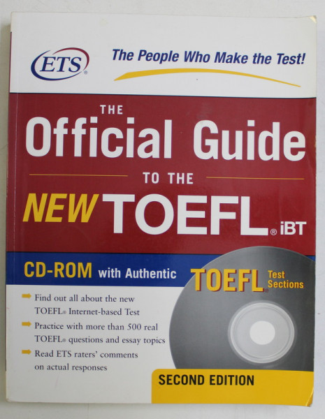 THE OFFICIAL GUIDE TO THE NEW TOEFL , IBT , 2007 *LIPSA CD