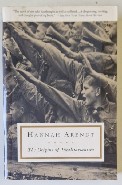 THE ORIGINS OF TOTALITARISM by HANNAH ARENDT , 1976