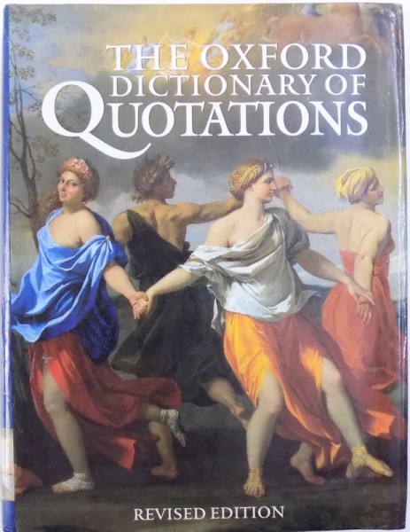 THE OXFORD DICTIONARY OF QUOTATIONS de ANGELA PARTINGTON, 1996