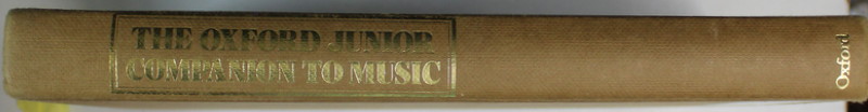 THE OXFORD JUNIOR COMPANIONB TO MUSIC  by MICHAEL HURD , 1979