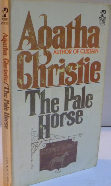 THE PALE HORSE by AGATHA CHRISTIE , 1961