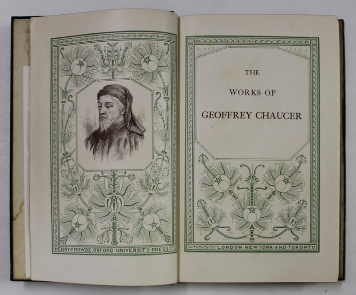 THE POETICAL WORKS of GEOFFREY CHAUCER , FROM THE TEXT of PROFESSOR SKEAT , VOLUME I , 1906