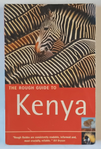 THE ROUGH GUIDE TO KENYA , by RICHARD TRILLO , 2002 , PREZINTA URME DE UZURA SI DE INDOIRE