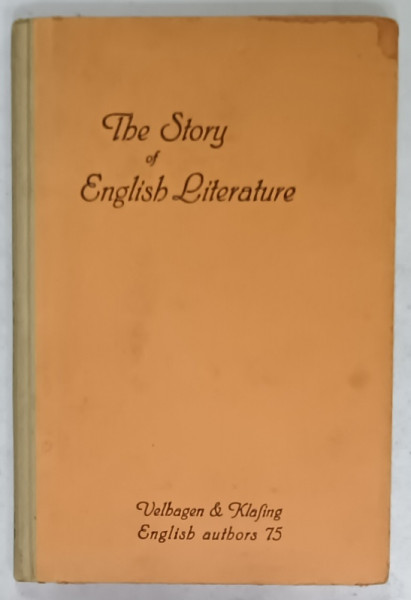 THE STORY OF ENGLISH LITERATURE , 1936
