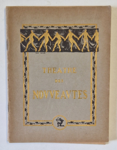 THEATRE DE NOUVEAUTES , CAIET - PROGRAM , SAISON 1933-1934