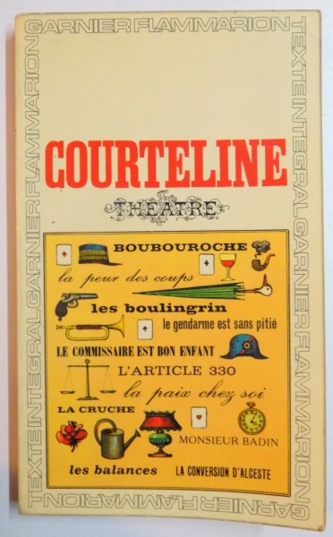 THEATRE par GEORGES COURTELINE , 1965