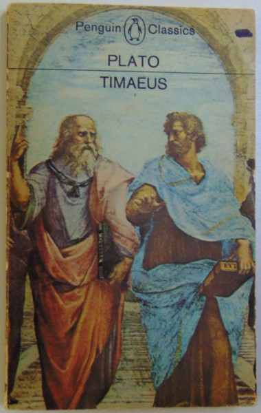 TIMAEUS by PLATO , translated in english by H. D. P. LEE , 1965