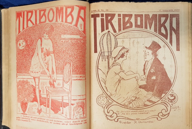 TIRIBOMBA, BIDINEAUA SI ALTE REVISTE UMORISTICE - 1923-1927