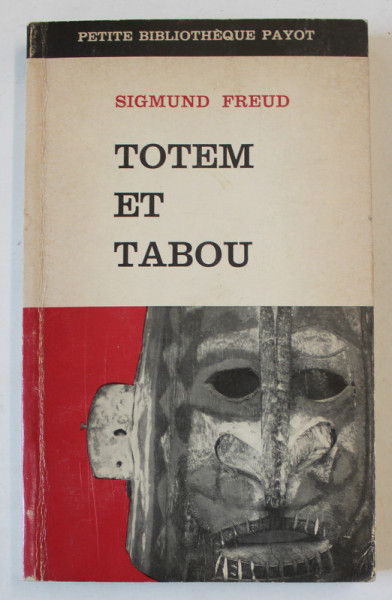 TOTEM ET TABOU par SIGMUND FREUD , 1971