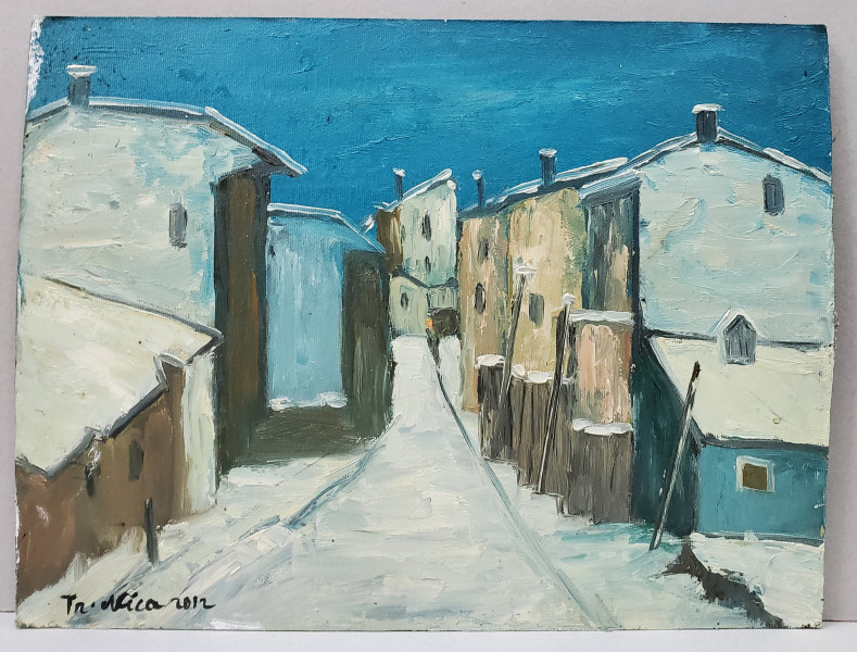 Traian Nica - Peisaj de Iarna