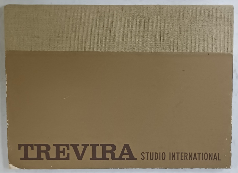 TREVIRA , STUDIO INTERNATIONAL, CATALOG CU DESENE DE MODA , ANII '  60 - ' 70