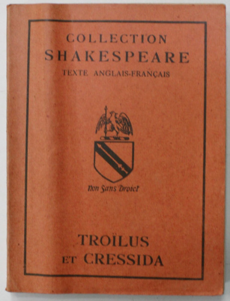 TROILUS ET CRESIDA par WILLIAM SHAKESPEARE , 1946