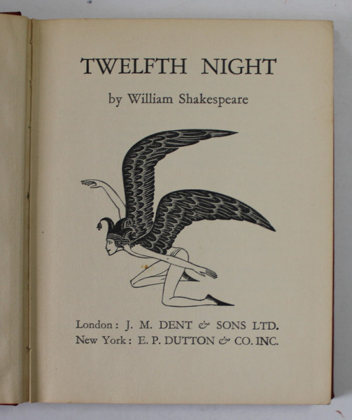 TWELFTH NIGHT by WILLIAM SHAKESPEARE , 1935