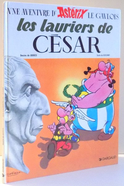 UNE AVENTURE D'ASTERIX LES LAURIERS DE CESAR par GOSCINNY , 1972