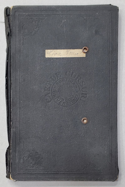 UNIVERSITATEA REGELA FERDINAND I, CARNET DE CURSURI, 1933