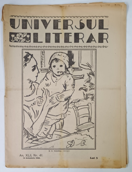 UNIVERSUL LITERAR , No. 41 , 1926