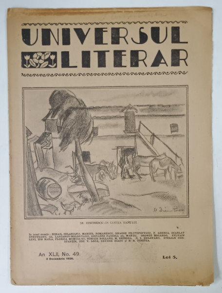 UNIVERSUL LITERAR , No. 49 , 1926