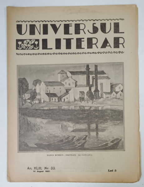 UNIVERSUL LITERAR , No.33 , 1927