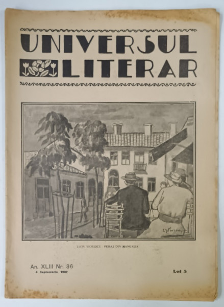 UNIVERSUL LITERAR , No.36 , 1927