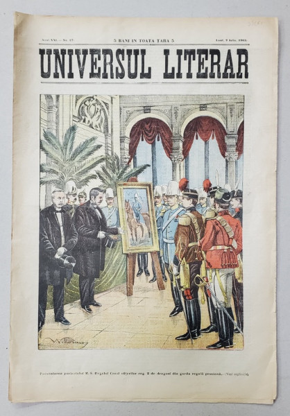 UNIVERSUL LITERAR , ZIAR , NR. 27 , 7 IULIE , 1903