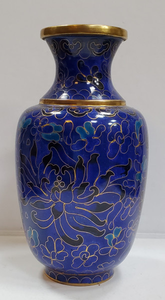 Vas decorativ, Cloisonne, China , Secol 20