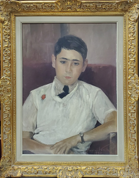 Vasile Anghel (1895-1947) - Portret de tanar