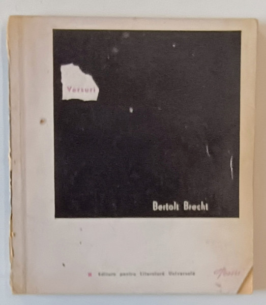 VERSURI de BERTOLT BRECHT , 1966