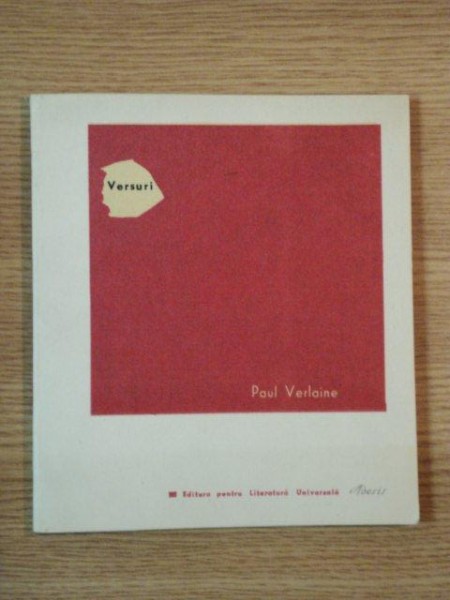 VERSURI de PAUL VERLAINE , 1967