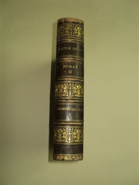 VICTOR HUGO - ROMAN 12 - L'HOMME QUI RIT, TOM I, PARIS 1892