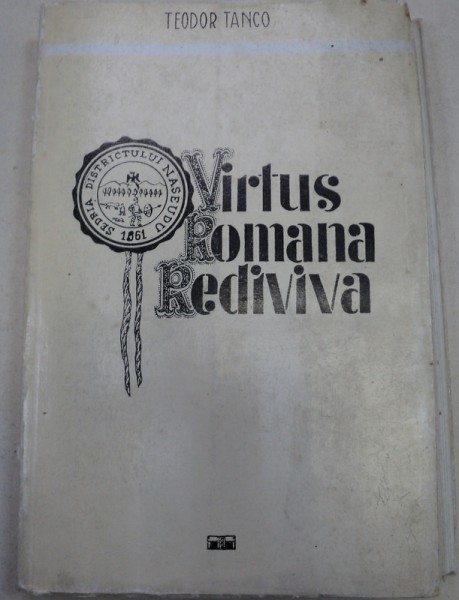 VIRTUS ROMANA REDIVIVA-TEODOR TANCA,1973