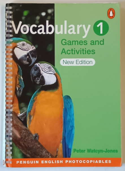 VOCABULARY 1 , GAMES AND ACTIVITIES , NEW EDITION by PETER WATCYN - JONES , 2001